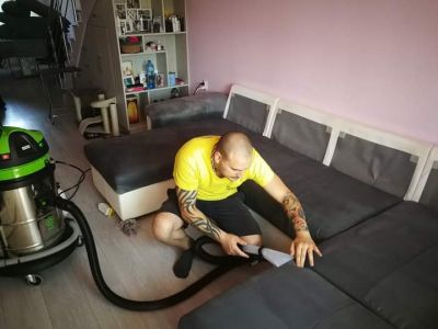 Професионално пране на мека мебел и големи дивани София Горубляне
