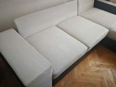 Професионално пране на мека мебел и големи дивани София Горубляне